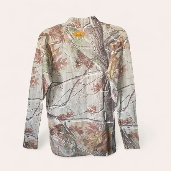 Under Armour Other - Under Armour Men's  Large Realtree Camo Compression Long Sleeve Shirt Mock Neck
